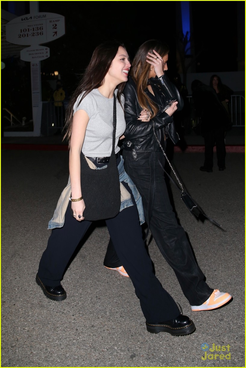 Olivia Rodrigo & Tate McRae Link Arms While Leaving SZA Concert in LA