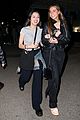 olivia rodrigo tate mcrae link arms while leaving sza concert in los angeles 03
