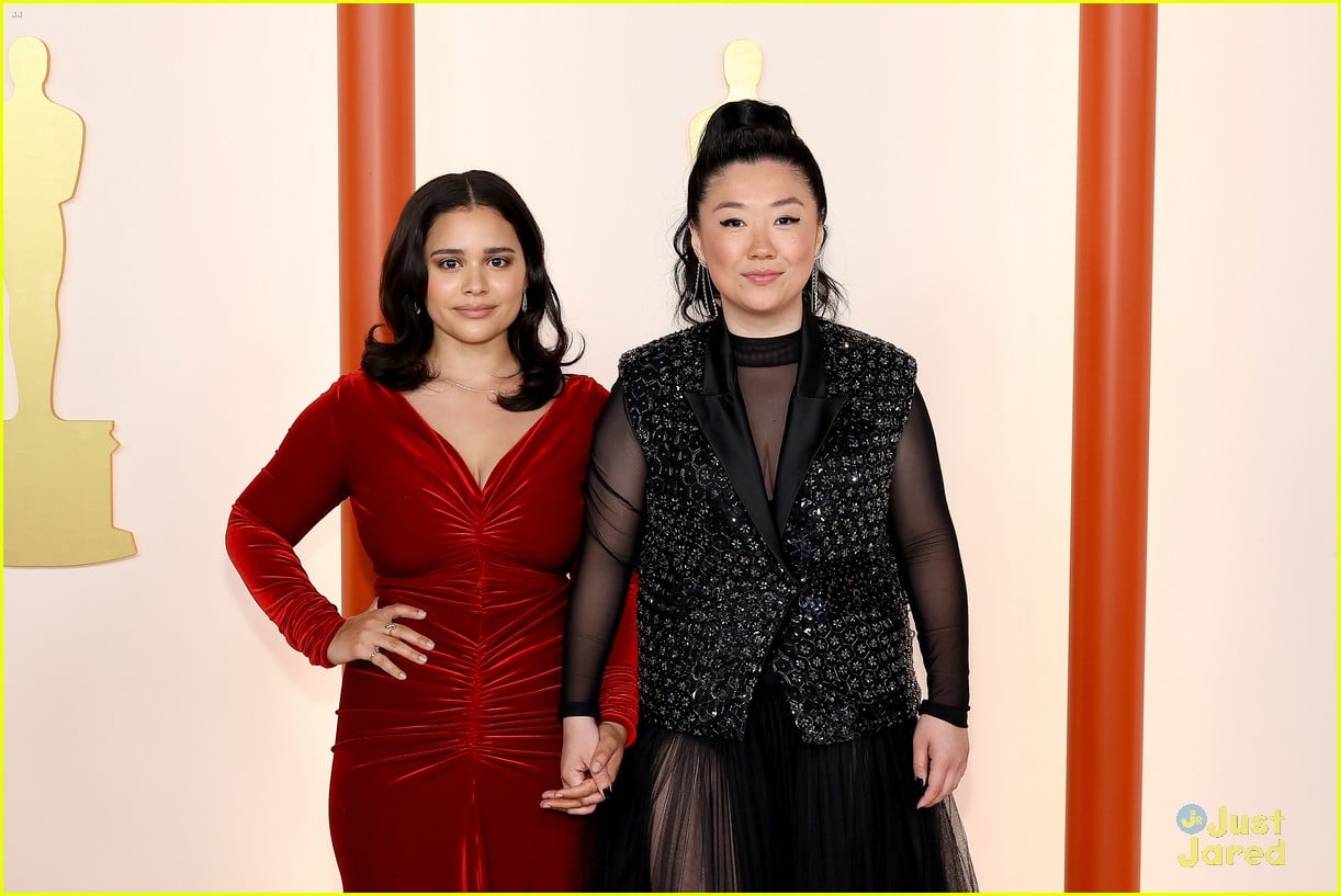 Sherry Cola Holds Hands with Girlfriend Marisela Zumbado at Oscars 2023
