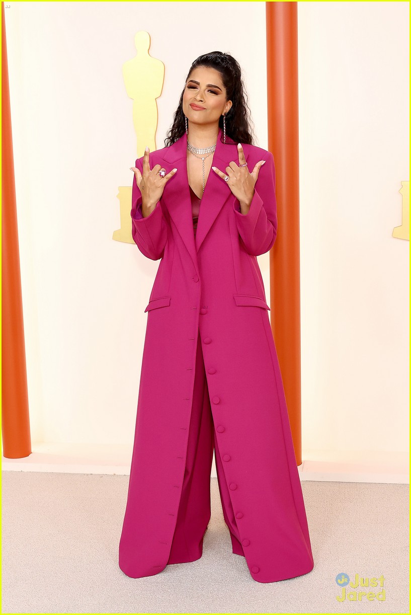 Vanessa Hudgens, Lilly Singh & Drew Afualo Arrive to Host Oscars 2023