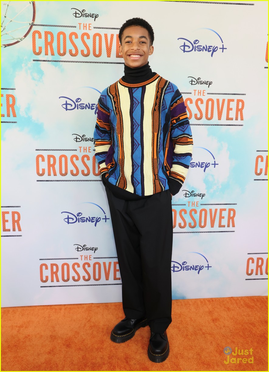 Jalyn Hall, Amir O'Neil & More Hit Orange Carpet at 'The Crossover