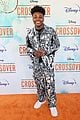jalyn hall amir oneil hit orange carpet at the crossover premiere 05