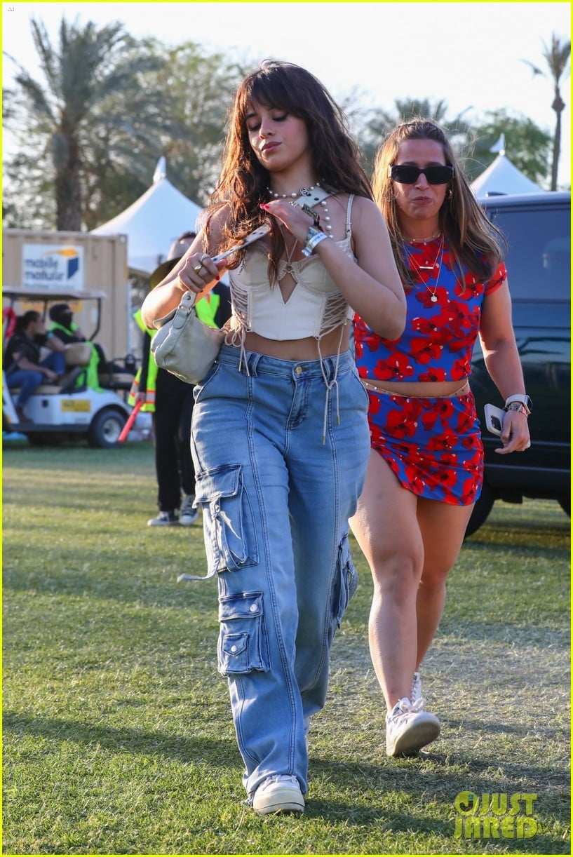 Full Sized Photo of shawn mendes camila cabello reunite at coachelle