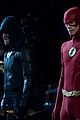 stephen amell was nervous on first day back as oliver on the flash 03