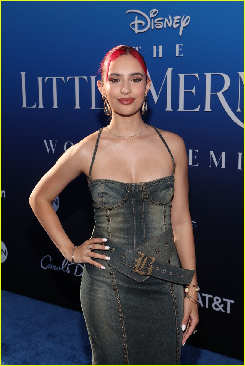 Full Sized Photo Of Chloe Bailey Ski Bailey Support Sister Halle At Little Mermaid Premiere 25 