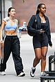 justin bieber hailey bieber justine skye lunches london 02