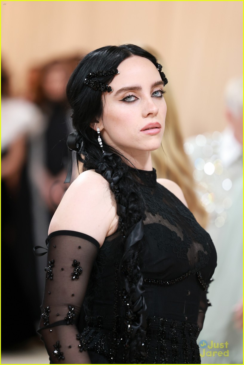Billie Eilish Goes Sheer for Met Gala 2023 with Brother Finneas | Photo ...