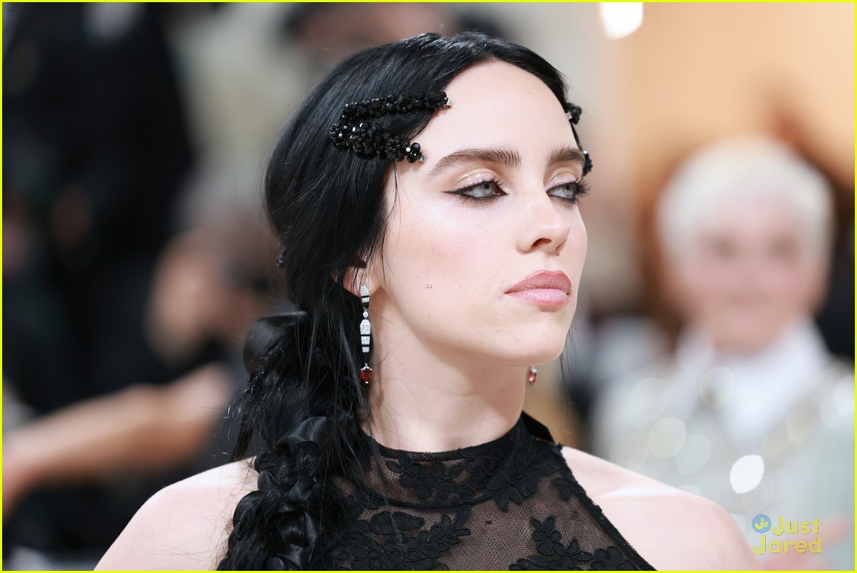 Billie Eilish Goes Sheer for Met Gala 2023 with Brother Finneas | Photo ...