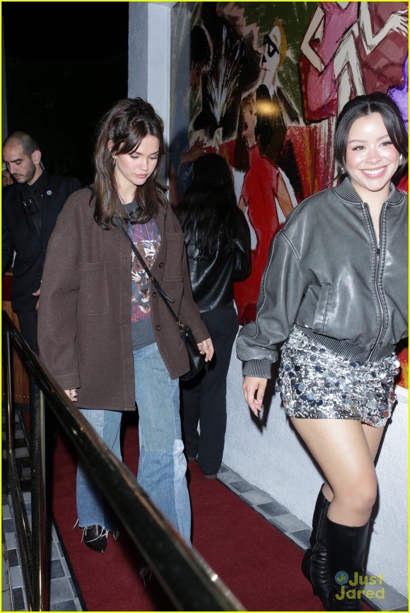 Cierra Ramirez & Maia Mitchell Check Out the Grand Opening of Drake's ...