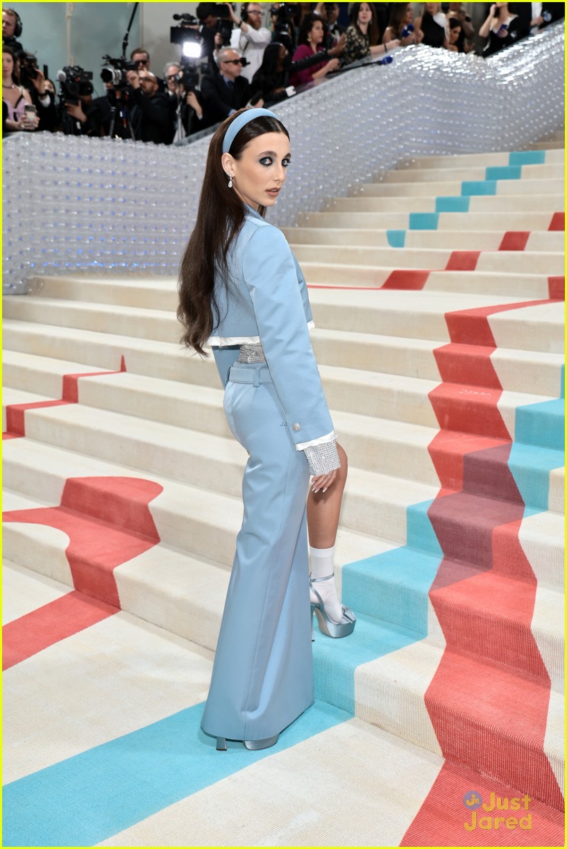 Emma Chamberlain Has a 'More Suit-y' Look at the Met Gala 2023