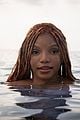 halle bailey opens up about dying her hair red and keeping locs for the little mermaid 01