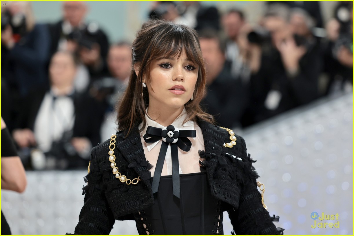 Wednesdays Jenna Ortega & Christina Ricci Attend Met Gala 2023