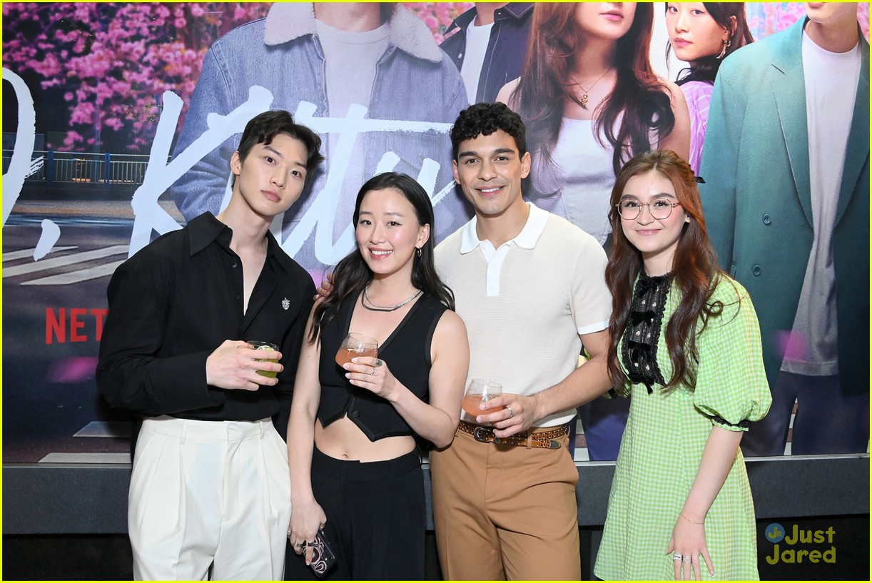 Anna Cathcart & 'XO, Kitty' Co-Stars Attend Screening & Chat In Los ...