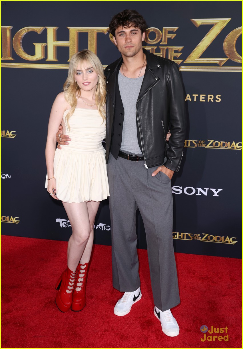 Full Sized Photo of meg donnelly drake rodger attend knights of the