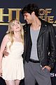 meg donnelly drake rodger attend knights of the zodiac premiere 03