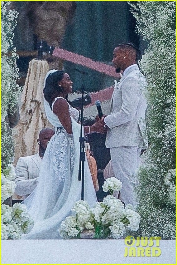 Simone Biles Weds Jonathan Owens In Cabo San Lucas Ceremony, 2 Weeks After First Saying 'I Do ...