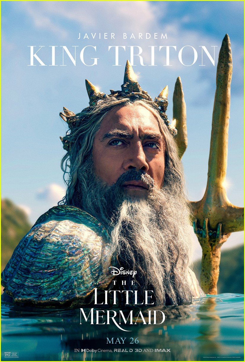 Javier Bardem's Cut King Triton Song in 'The Little Mermaid' Available