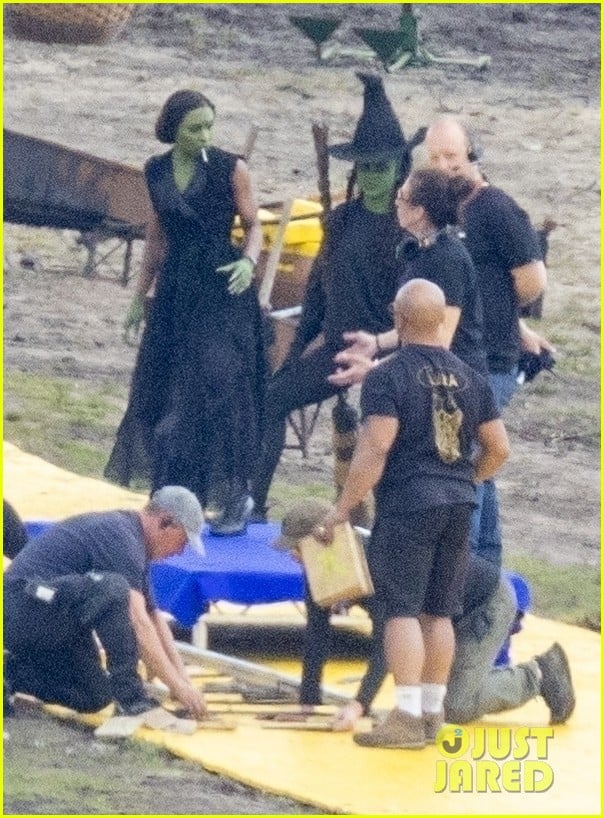 Cynthia Erivo Films Flying Scenes As Elphaba For Wicked Movies Photo Photo Gallery