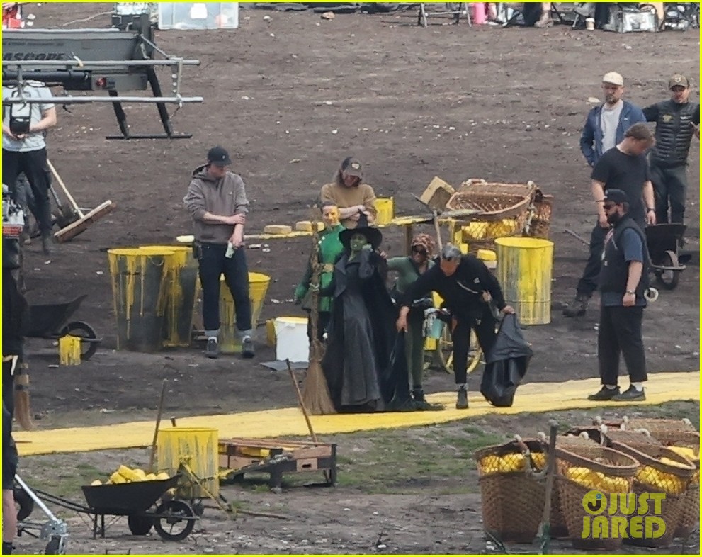 Cynthia Erivo Films Flying Scenes As Elphaba For Wicked Movies Photo Photo Gallery