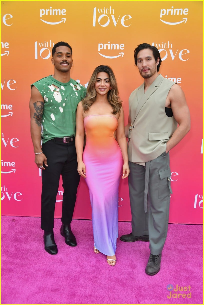 Emeraude Toubia & Mark Indelicato Join 'With Love' Co-Stars & More For