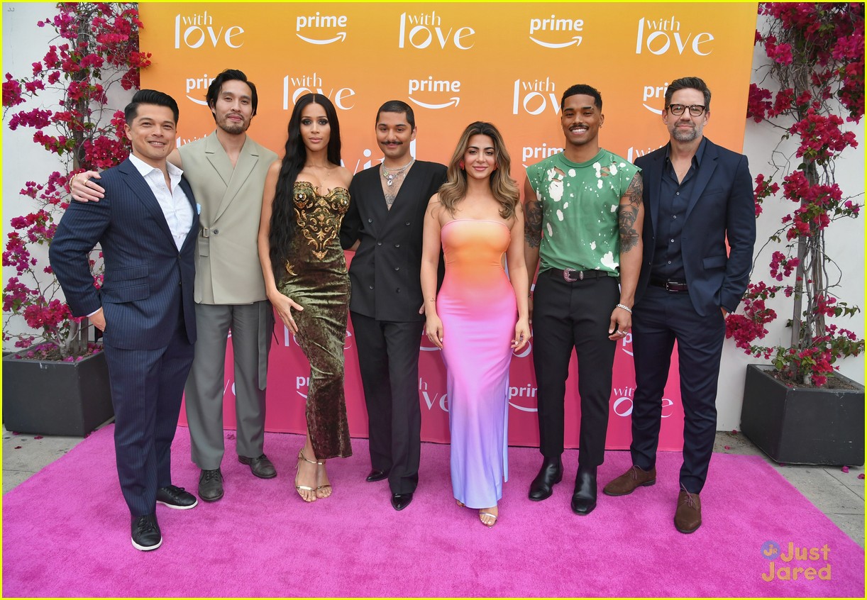 Emeraude Toubia & Mark Indelicato Join 'With Love' Co-Stars & More For