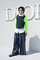 chase hudson girlfriend chiara hovland make public debut at dior homme 03