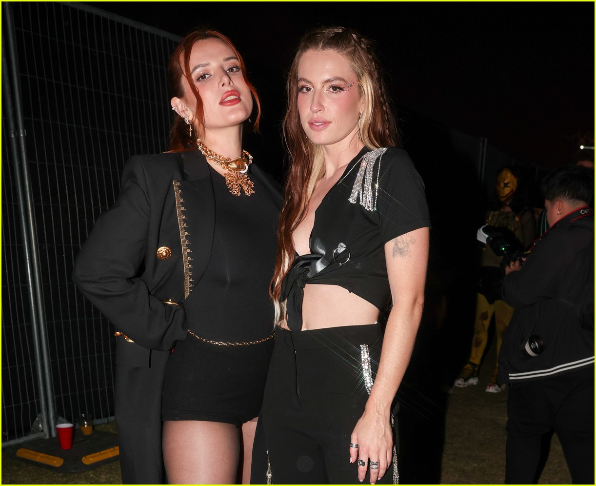 Hayley Kiyoko & Bella Thorne Join Fletcher on Stage at LA Pride in the