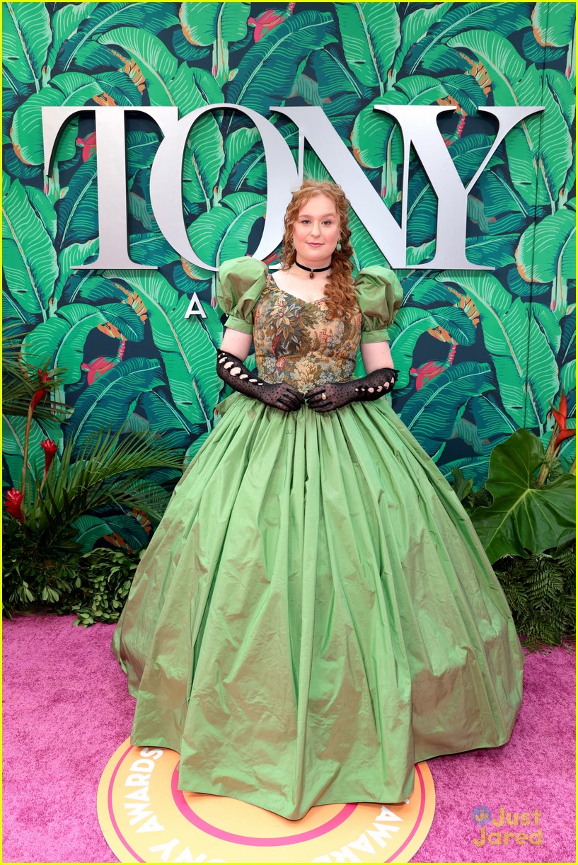 Full Sized Photo of nominee julia lester makes tonys red carpet debut