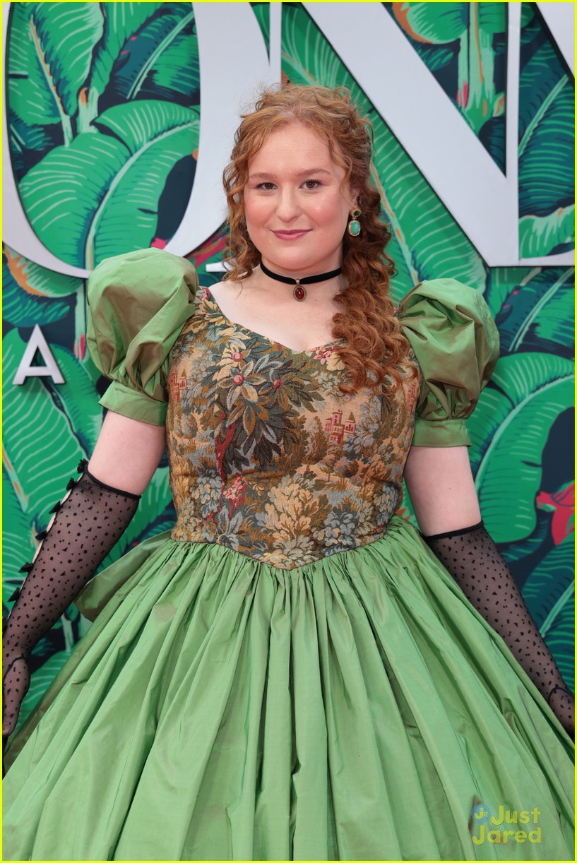 Full Sized Photo of nominee julia lester makes tonys red carpet debut