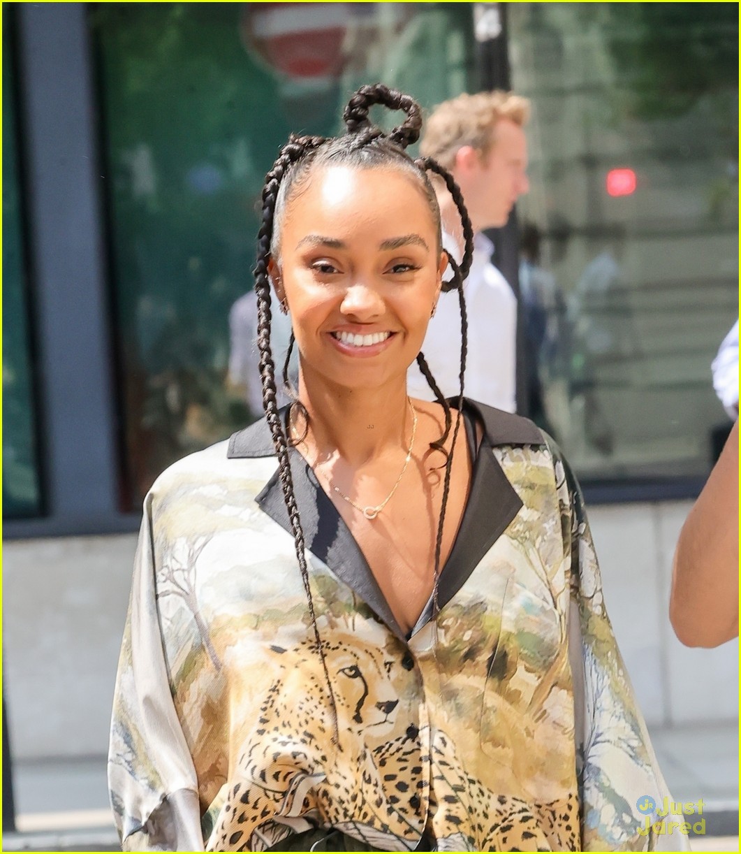 Full Sized Photo of leigh anne pinnock steps out in london ahead of