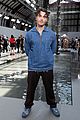 omar rudberg kit connor corey mylchreest sit front row at loewe fashion show 01