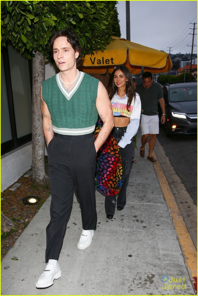 Victoria Justice & Spencer Sutherland Reunite for Night Out in Los