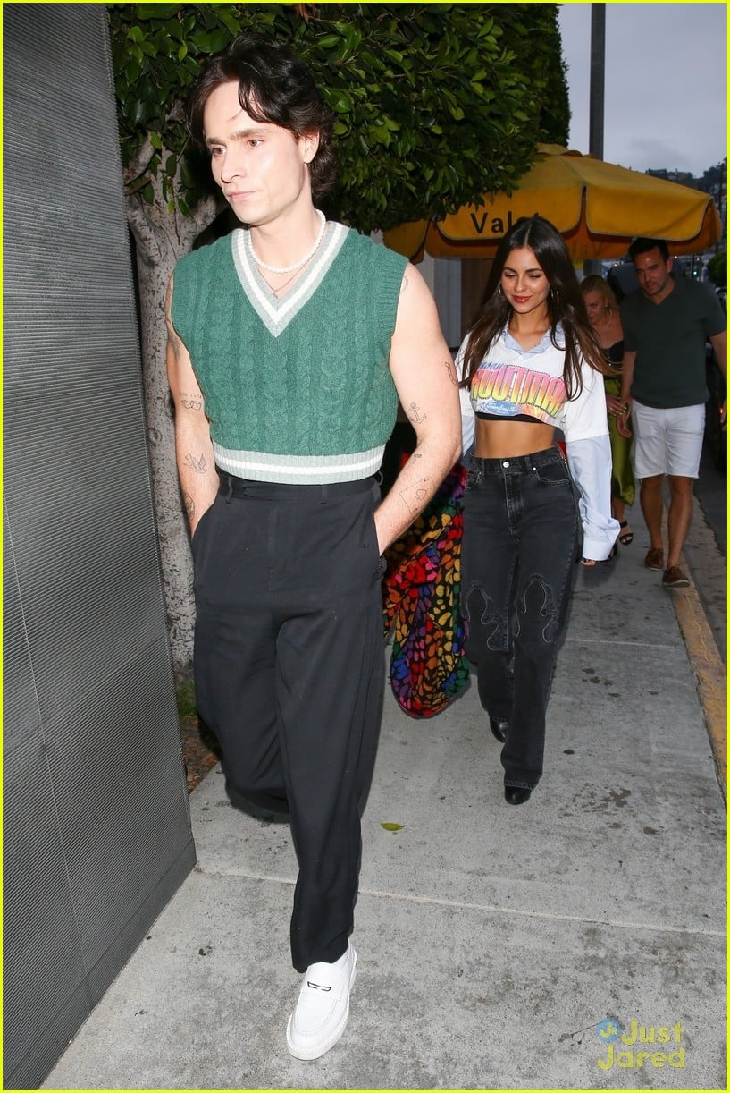 Victoria Justice & Spencer Sutherland Reunite for Night Out in Los