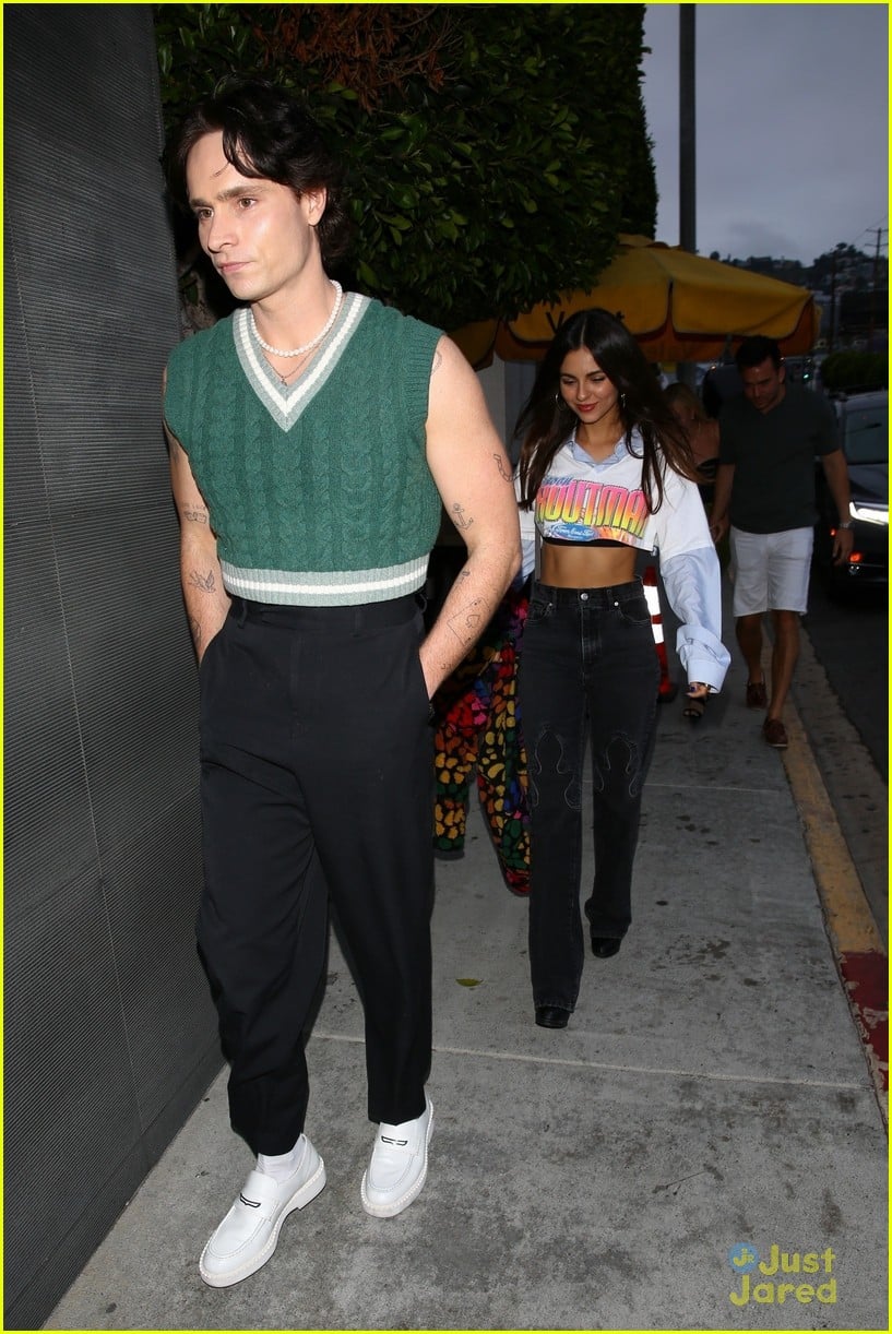 Victoria Justice & Spencer Sutherland Reunite for Night Out in Los