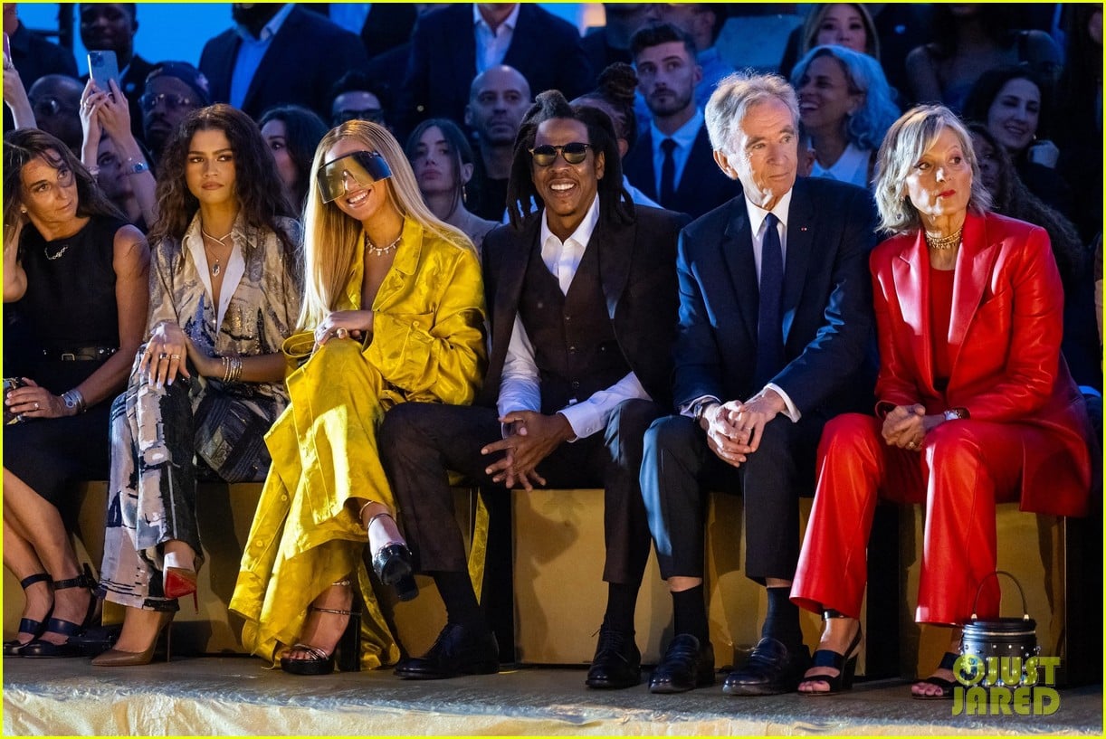 Zendaya Hangs Out with Beyonce & Jay-Z at Louis Vuitton Show in Paris:  Photo 1379875, Beyonce Knowles, Fashion, Jaden Smith, Jay-Z, Willow Smith,  Zendaya Pictures