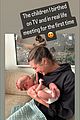 peyton elizabeth lee meets andi mack mom lilan bowdens newborn baby 01
