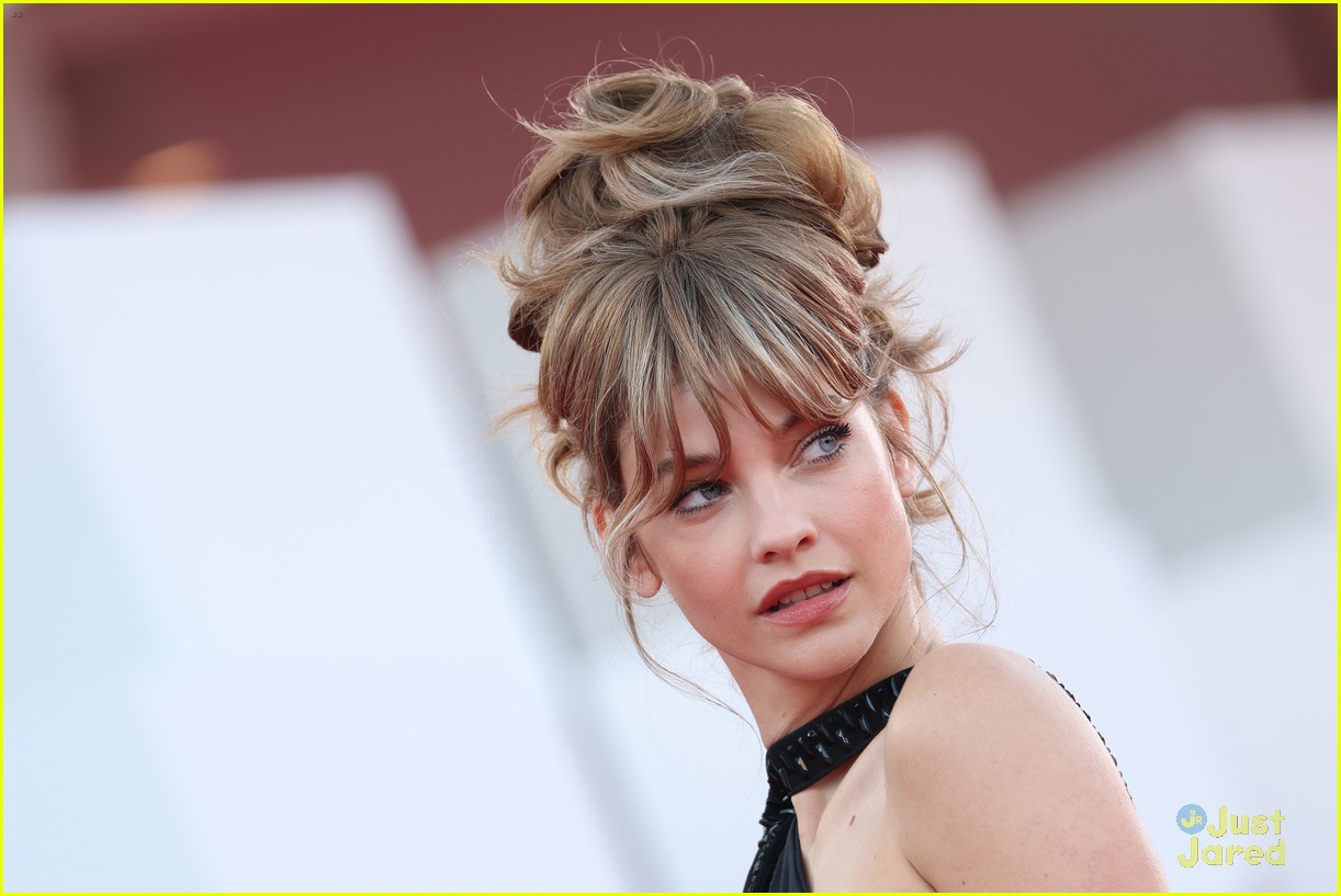 Full Sized Photo of barbara palvin makes first red carpet appearance ...