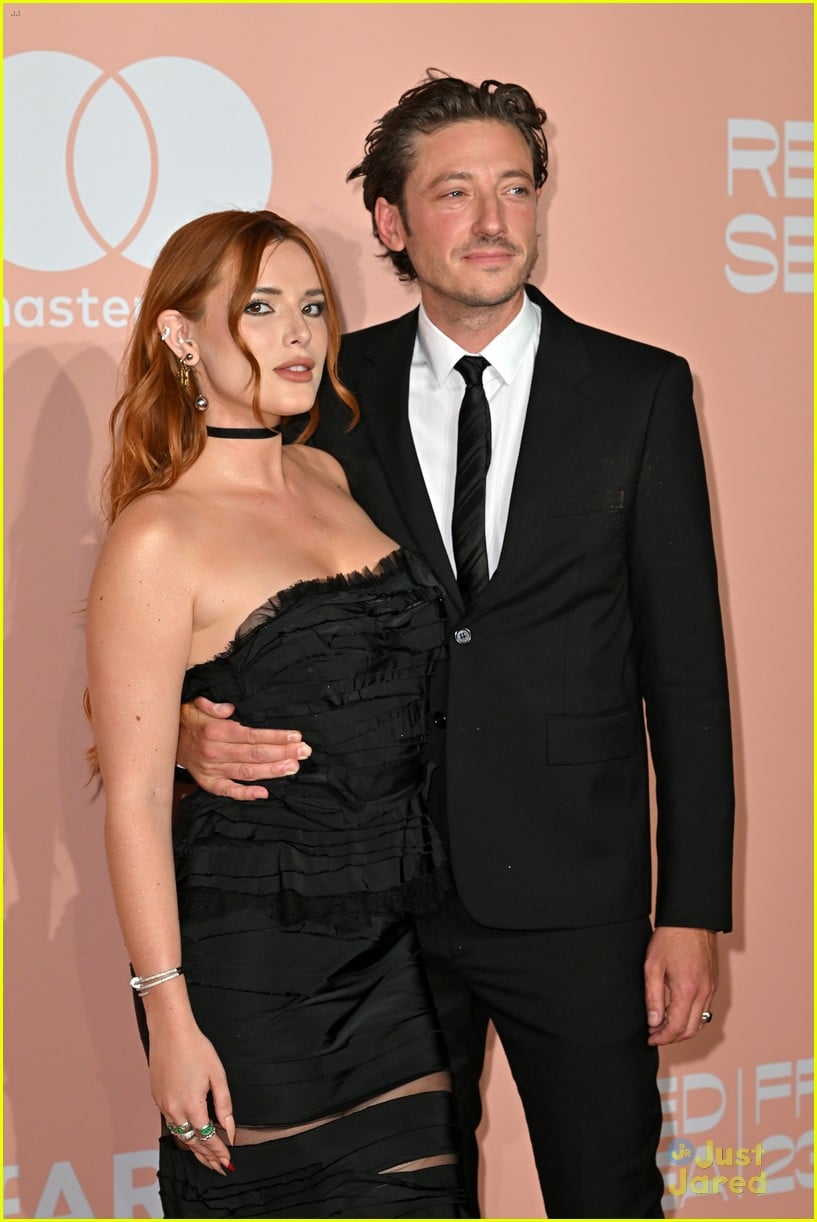 Bella Thorne & Fiancé Mark Emms Couple Up at amfAR Gala Venezia 2023