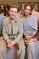 kit connor meets up with shadow bones patrick gibson at loewe fashion show 05