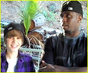 Justin Bieber Hangs with Diddy