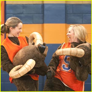 Bridgit Mendler & Leigh-Allyn Baker: Mascot Mates!