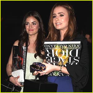 Lily Collins & Lucy Hale are Dior Darlings