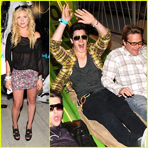 Brittany Snow & David Henrie: Coachella Crazy