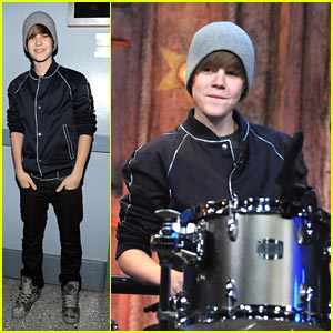 Justin Bieber: Drum Duet on Jimmy Fallon