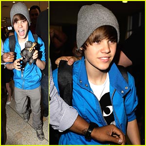 Justin Bieber: Wombat Welcome | Justin Bieber | Just Jared Jr.