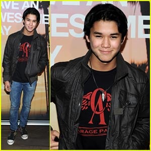 Booboo Stewart is K-Swiss Cool | Booboo Stewart | Just Jared Jr.