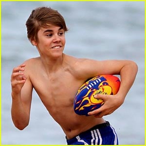 Justin Bieber: Muscle Me Up!