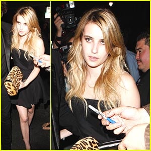 Emma Roberts is Las Palmas Pretty | Emma Roberts | Just Jared Jr.