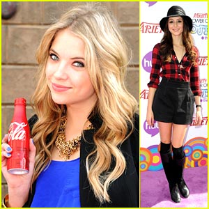 Ashley Benson is Coca-Cola Cute