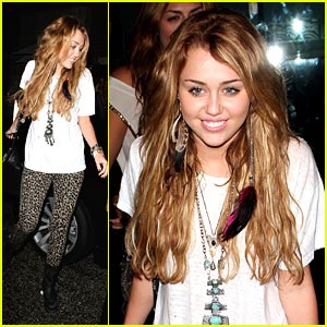 Miley Cyrus: Milkshakes on Monday | Miley Cyrus | Just Jared Jr.